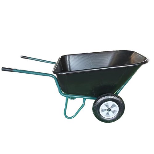 WB8800 Black large plastic bucket trolley