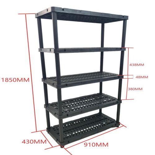 Heavy Duty Plastic Storage Rack 910*430 HR05-04C