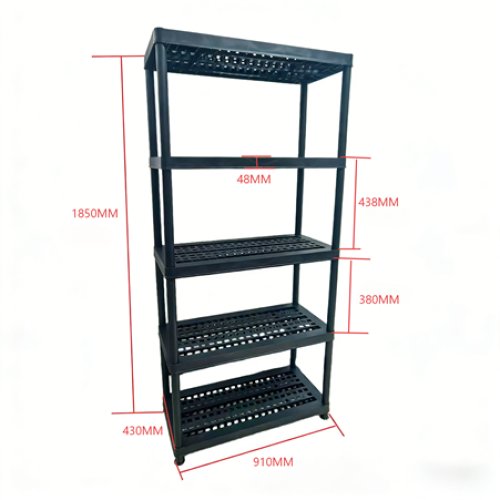 5 Layer Plastic Shelf 910*430 HR05-05C